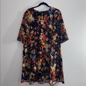 ASOS Alice & You Floral 16 US 20 UK Swing Dress